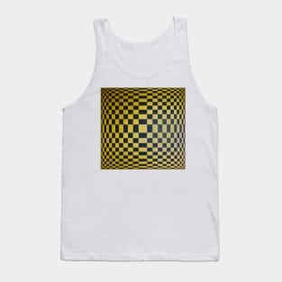 Black gold Tank Top